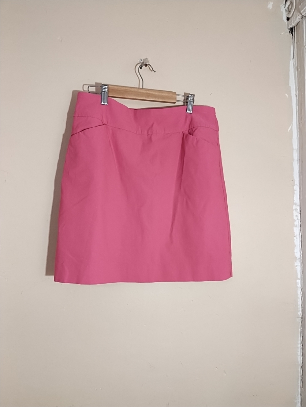Charter Club Pink Classic Mini Skirt Size Medium Lined Easter Barbie Bubblegum